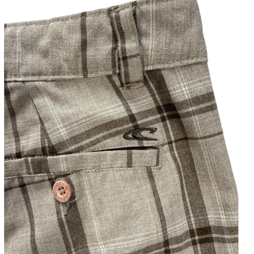 O'Neill Flat Front Plaid Casual Shorts Men's 36 Beach Preppy Vacation Outdoors - Picture 7 of 11